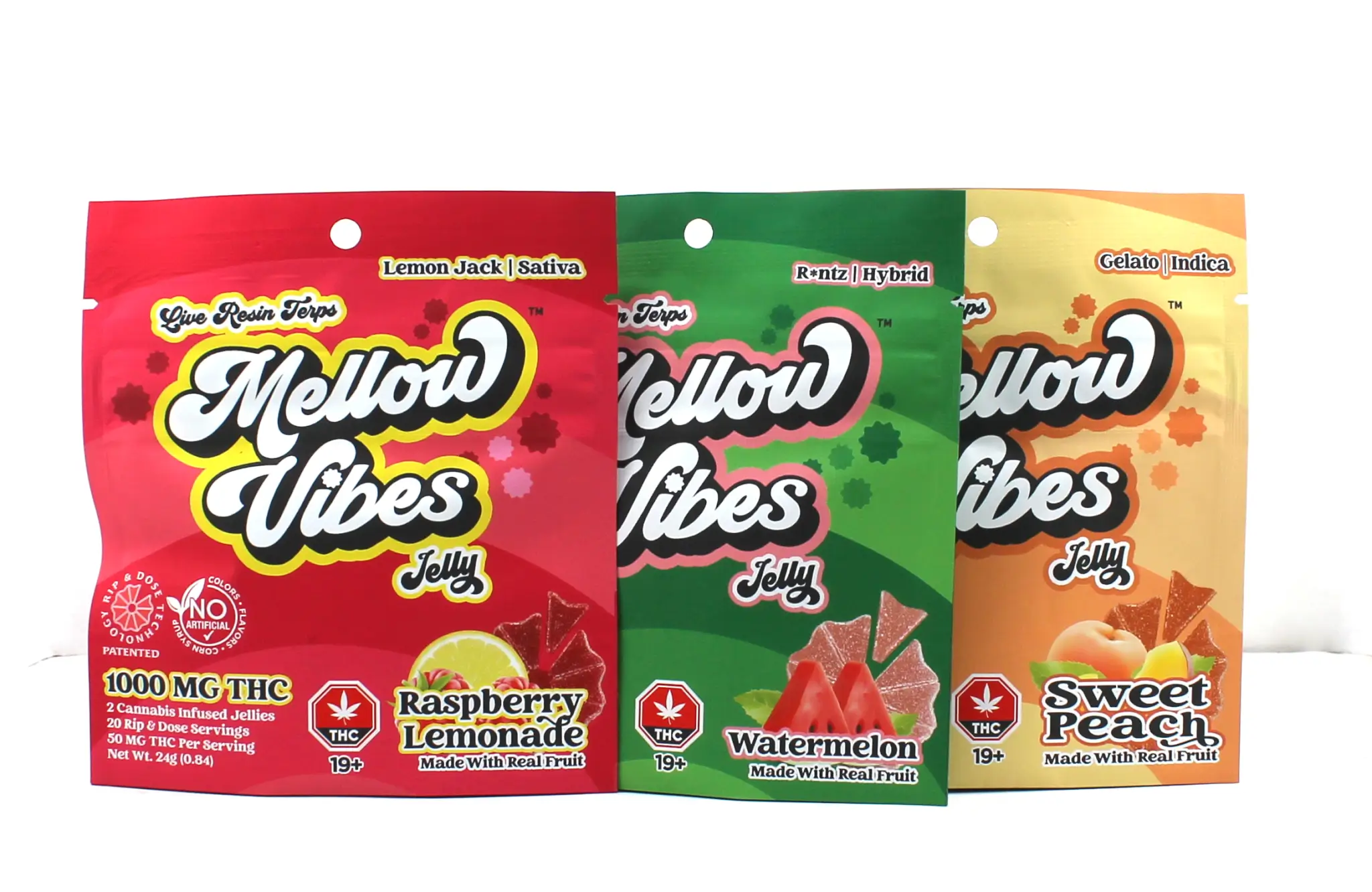 Mellow Vibes Jelly Gummies | 1000MG