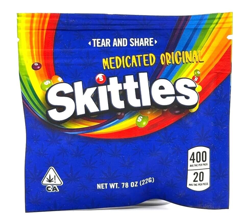Skittles 400mg THC infused Candies