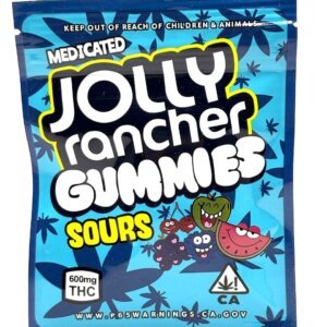 Jolly Rancher Gummies 600mg THC infused