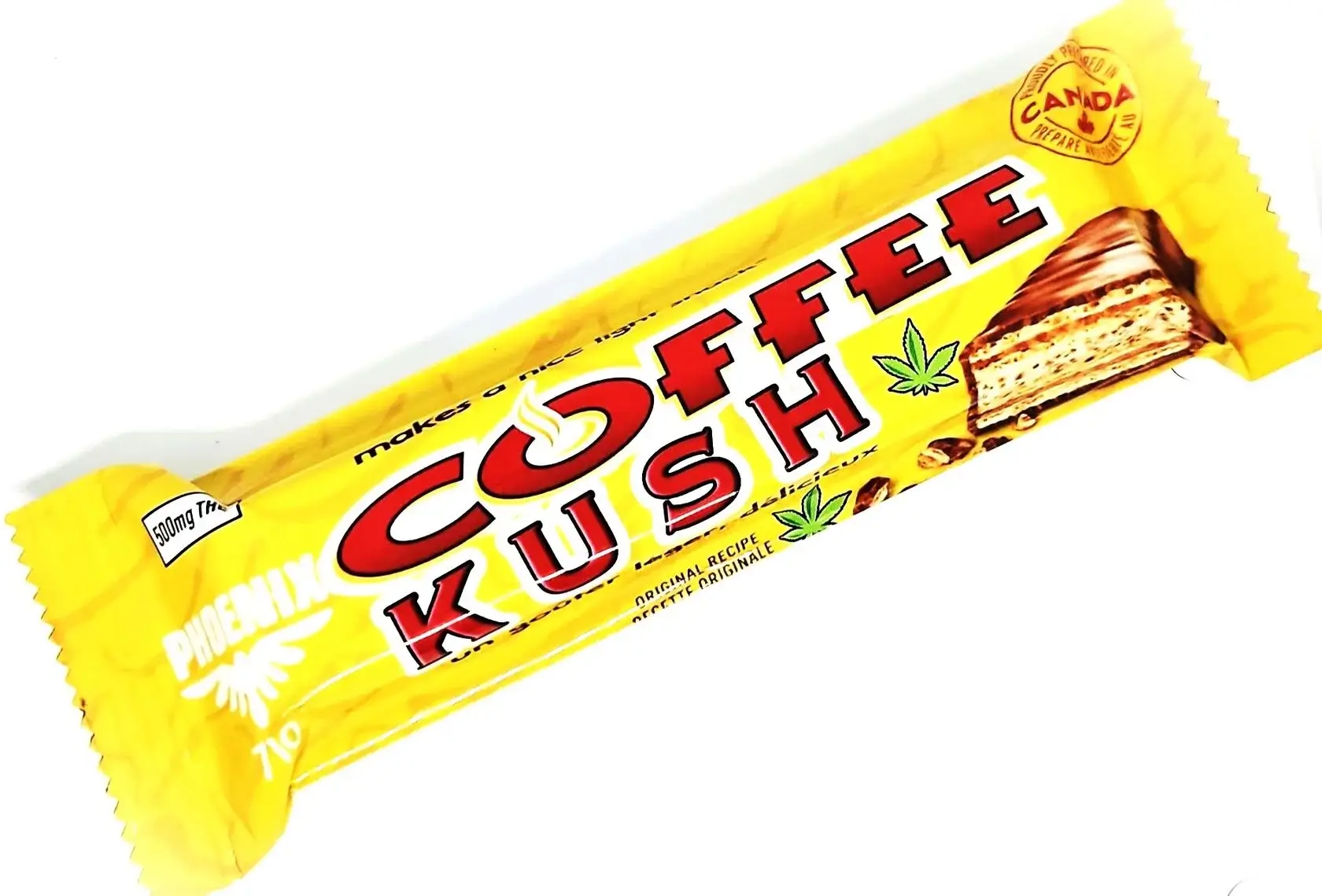 Coffee Kush 500mg THC infused Bar - Phoenix 710