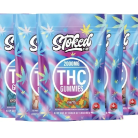 Stoked 2000mg THC Gummies
