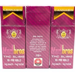 Cannabis Prerolls 10 pcs. THC Slims by Marlbros